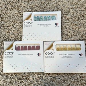 Color street 3 packs sealed